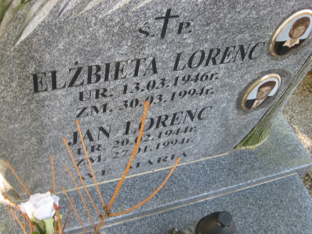 Jan Lorenc 1944 Świebodzice - Grobonet - Wyszukiwarka osób pochowanych