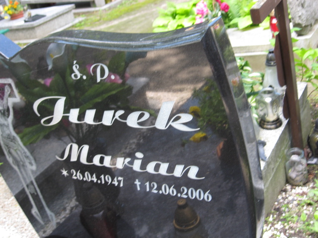 Marian Jurek 1947 Świebodzice - Grobonet - Wyszukiwarka osób pochowanych