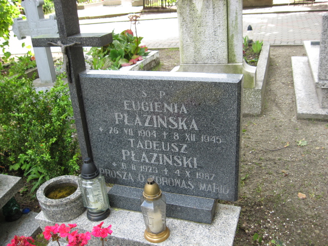 Eugenia Płazińska 1904 Świebodzice - Grobonet - Wyszukiwarka osób pochowanych