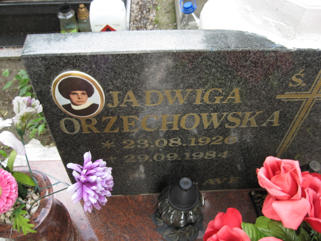 Jadwiga Orzechowska 1926 Świebodzice - Grobonet - Wyszukiwarka osób pochowanych