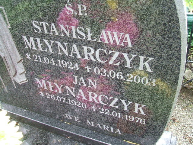 Stanisława Młynarczyk 1924 Świebodzice - Grobonet - Wyszukiwarka osób pochowanych