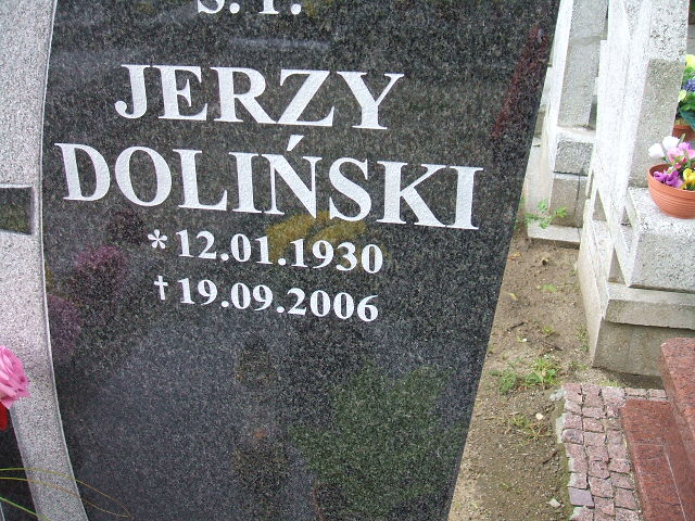 Jerzy Doliński 1930 Świebodzice - Grobonet - Wyszukiwarka osób pochowanych