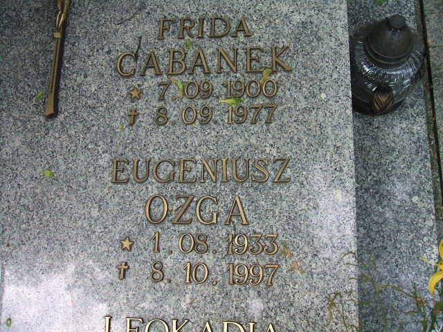 Leokadia Ozga 1932 Świebodzice - Grobonet - Wyszukiwarka osób pochowanych