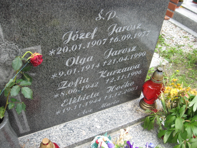 Olga Jarosz 1914 Świebodzice - Grobonet - Wyszukiwarka osób pochowanych