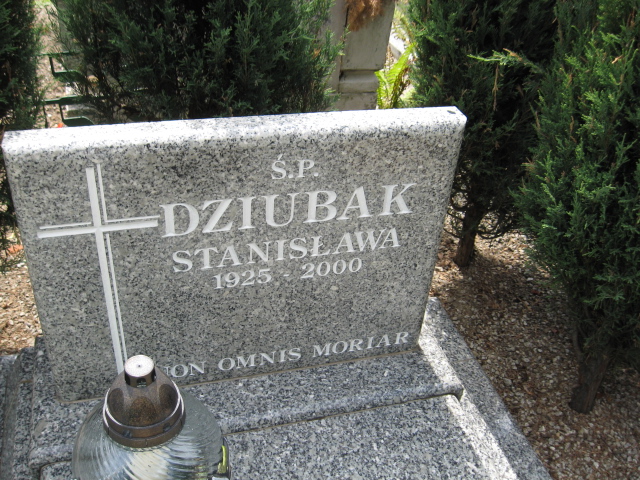 Stanisława Dziubak 1925 Świebodzice - Grobonet - Wyszukiwarka osób pochowanych
