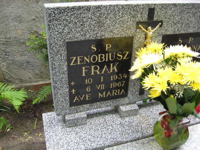 ZENOBIUSZ Frąk 1934 Świebodzice - Grobonet - Wyszukiwarka osób pochowanych