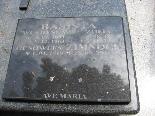 Genowefa Zimnoch 1919 Świebodzice - Grobonet - Wyszukiwarka osób pochowanych