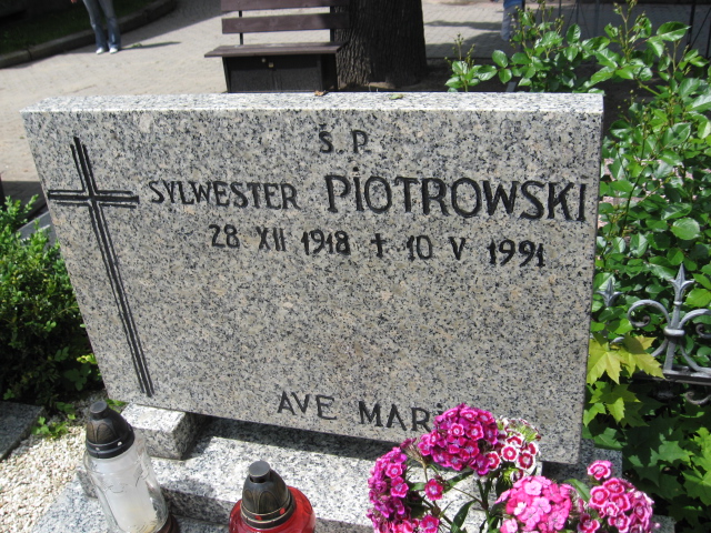 Sylwester Piotrowski 1918 Świebodzice - Grobonet - Wyszukiwarka osób pochowanych