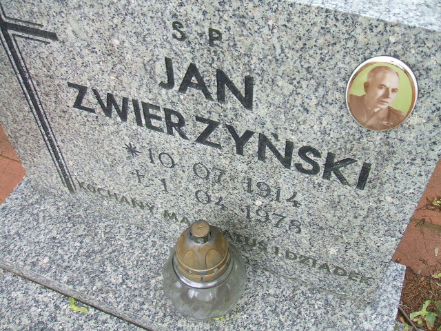 Jan Zwierzyński 1914 Świebodzice - Grobonet - Wyszukiwarka osób pochowanych