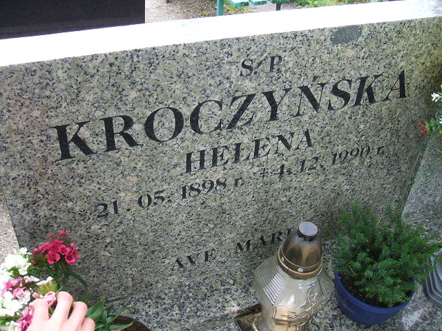 Helena Kroczyńska 1898 Świebodzice - Grobonet - Wyszukiwarka osób pochowanych