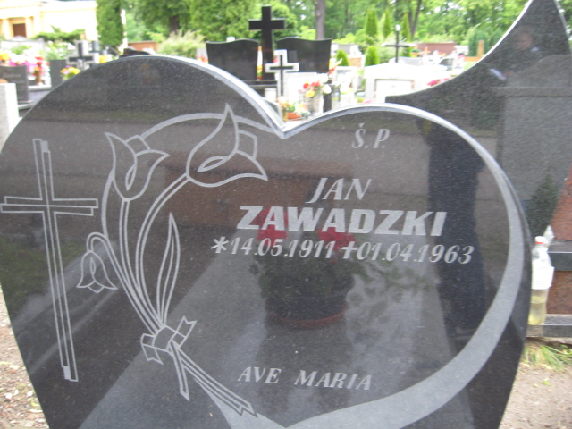 Jan Zawadzki 1911 Świebodzice - Grobonet - Wyszukiwarka osób pochowanych