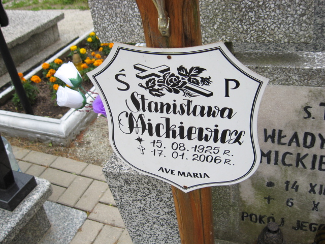 Władysław Mickiewicz 1901 Świebodzice - Grobonet - Wyszukiwarka osób pochowanych