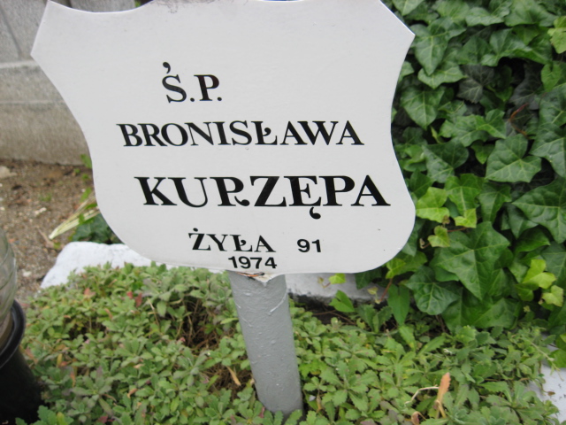 Bronisława Kurzępa 1883 Świebodzice - Grobonet - Wyszukiwarka osób pochowanych