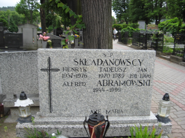 Henryk Składanowski 1937 Świebodzice - Grobonet - Wyszukiwarka osób pochowanych