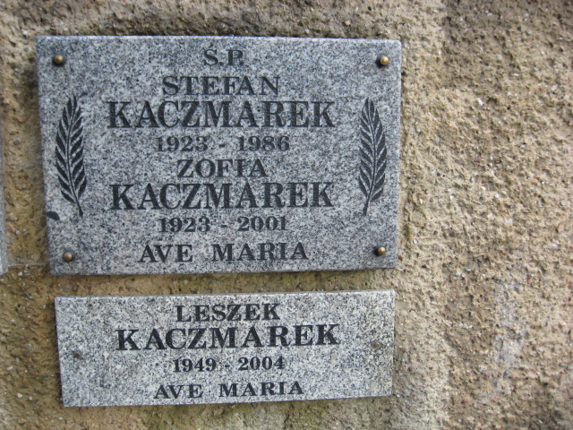 Beata KACZMAREK 1968 Świebodzice - Grobonet - Wyszukiwarka osób pochowanych