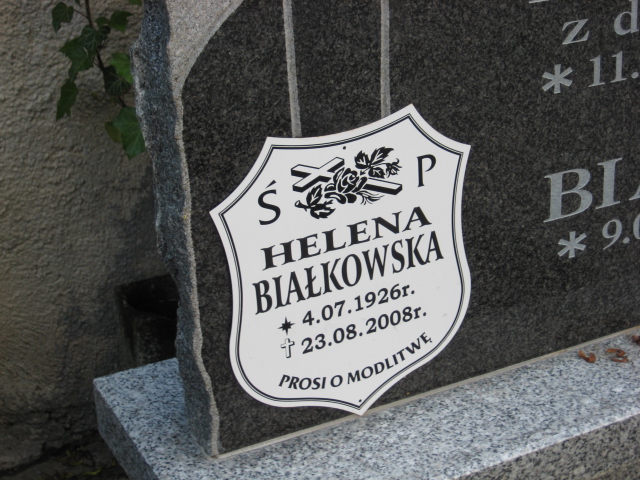 Stefan Białkowski 1933 Świebodzice - Grobonet - Wyszukiwarka osób pochowanych