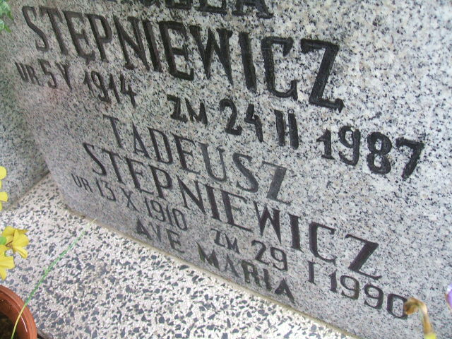 Tadeusz Stępniewicz 1910 Świebodzice - Grobonet - Wyszukiwarka osób pochowanych