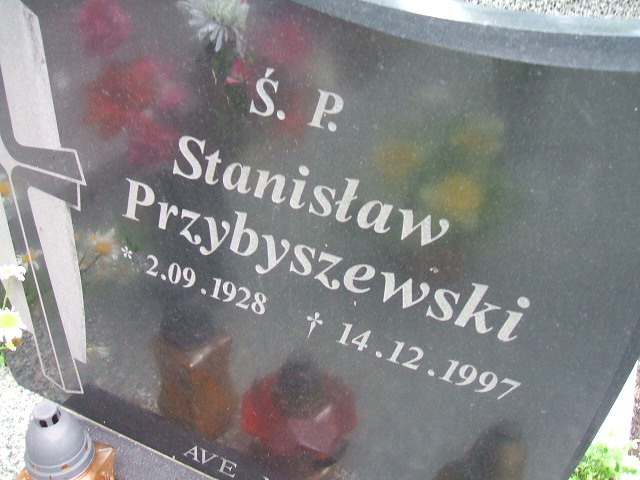 Stanisław Przybyszewski 1928 Świebodzice - Grobonet - Wyszukiwarka osób pochowanych