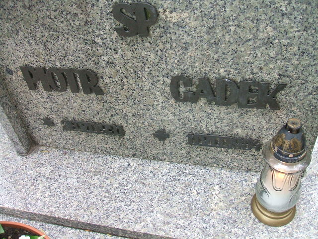 Piotr Gadek 1930 Świebodzice - Grobonet - Wyszukiwarka osób pochowanych