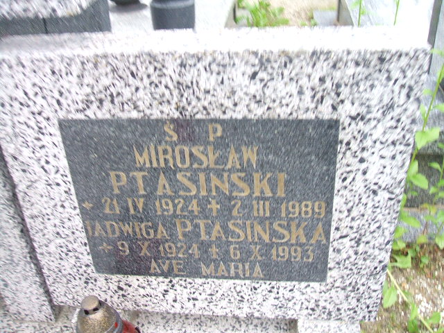 Mirosław Ptasiński 1924 Świebodzice - Grobonet - Wyszukiwarka osób pochowanych