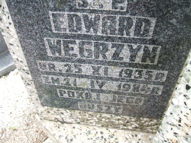 Edward Węgrzyn 1935 Świebodzice - Grobonet - Wyszukiwarka osób pochowanych