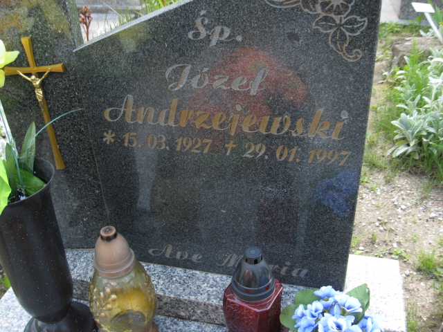 Józef Andrzejewski 1927 Świebodzice - Grobonet - Wyszukiwarka osób pochowanych