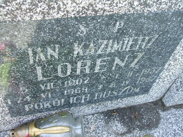 Jan Lorenz 1902 Świebodzice - Grobonet - Wyszukiwarka osób pochowanych