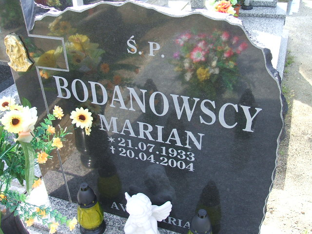 Marian Bodanowski 1933 Świebodzice - Grobonet - Wyszukiwarka osób pochowanych