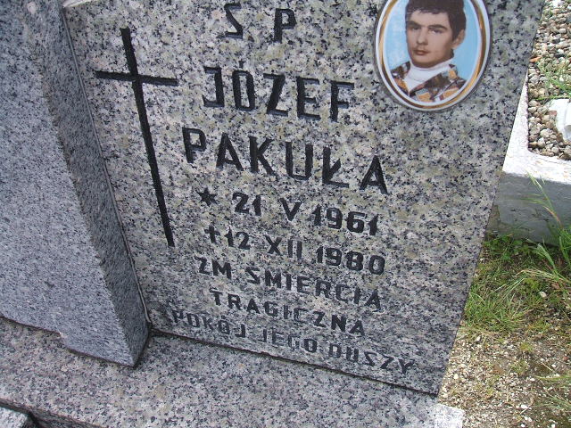 Józef Pakuła 1961 Świebodzice - Grobonet - Wyszukiwarka osób pochowanych