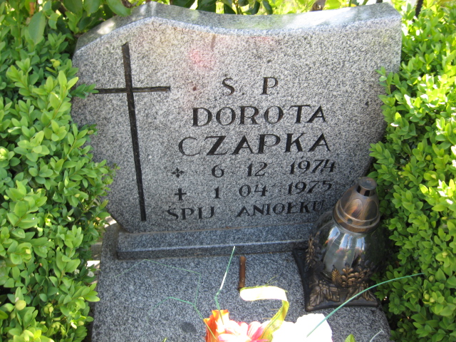 Dorota Czapka 1974 Świebodzice - Grobonet - Wyszukiwarka osób pochowanych