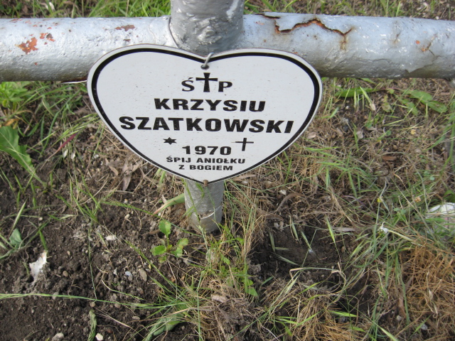 Krzysztof Szatkowski 1970 Świebodzice - Grobonet - Wyszukiwarka osób pochowanych