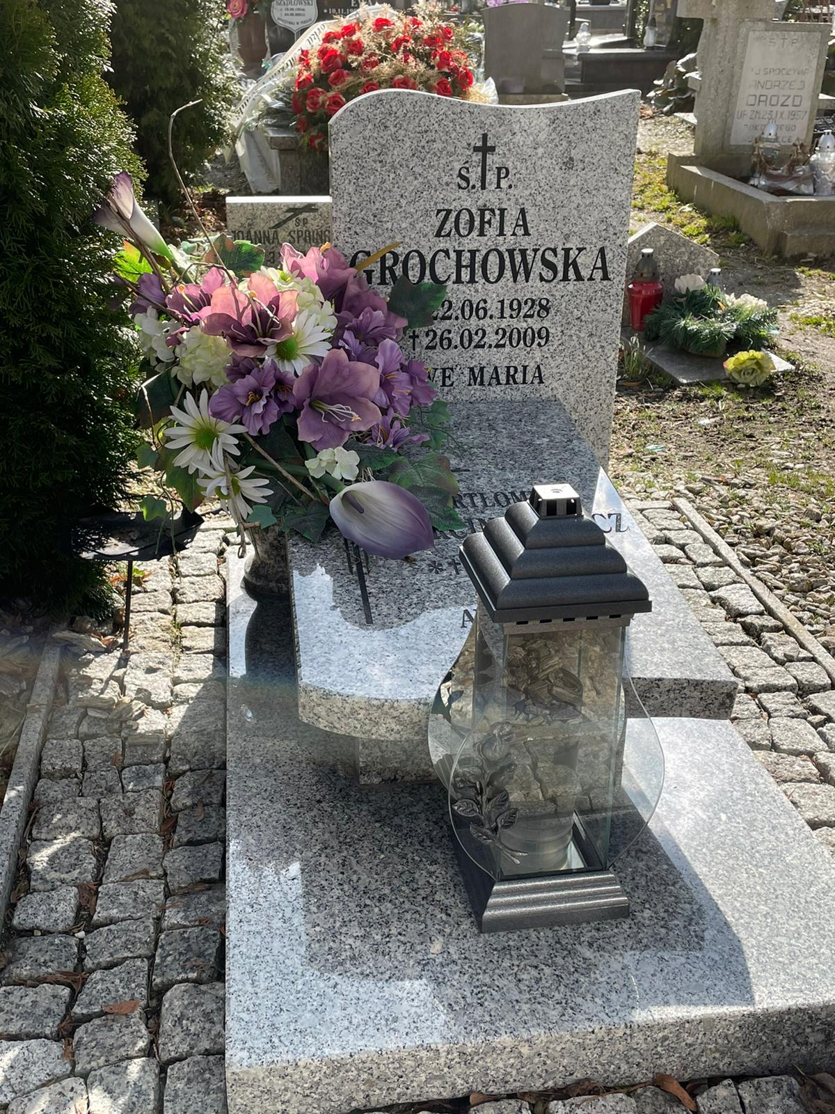 Zofia Grochowska 1928 Świebodzice - Grobonet - Wyszukiwarka osób pochowanych