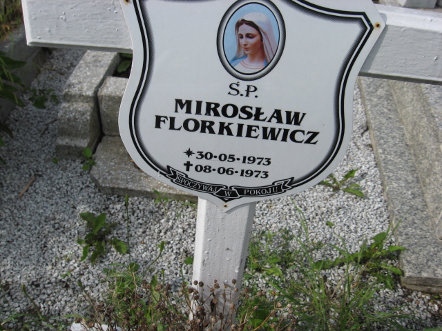 Mirosław Florkiewicz Węgorek 1973 Świebodzice - Grobonet - Wyszukiwarka osób pochowanych