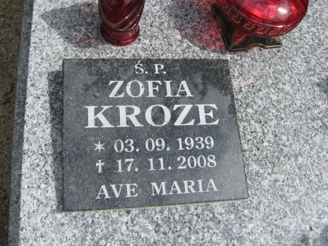 Andrzej Kroze 1937 Świebodzice - Grobonet - Wyszukiwarka osób pochowanych
