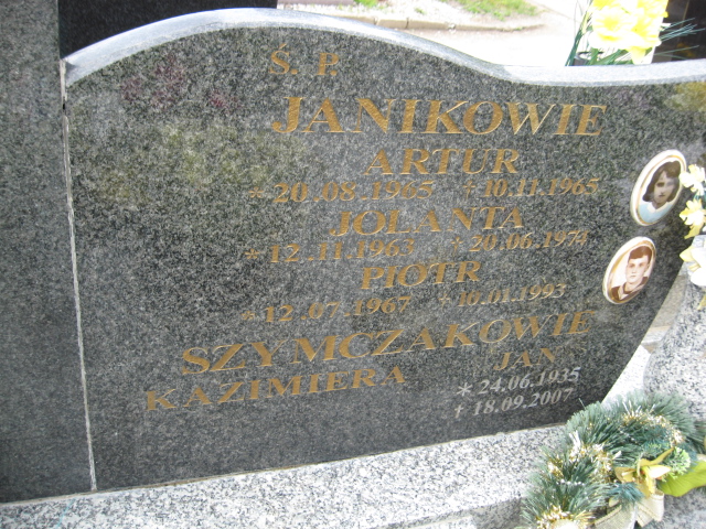 Jolanta Janik 1963 Świebodzice - Grobonet - Wyszukiwarka osób pochowanych