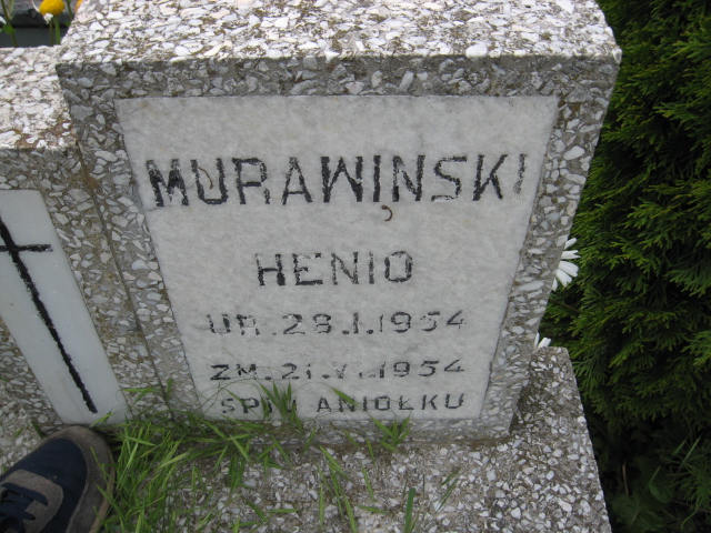 Henryk Murawiński 1954 Świebodzice - Grobonet - Wyszukiwarka osób pochowanych