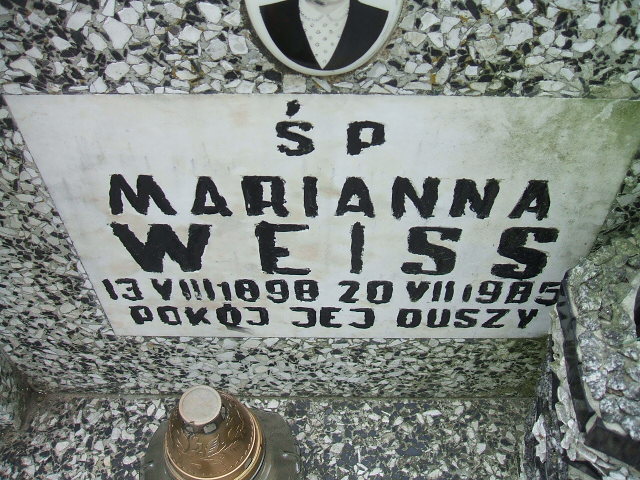 Marianna Weiss 1898 Świebodzice - Grobonet - Wyszukiwarka osób pochowanych