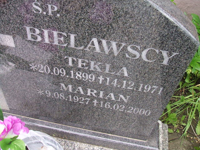 Tekla Bielawska 1899 Świebodzice - Grobonet - Wyszukiwarka osób pochowanych