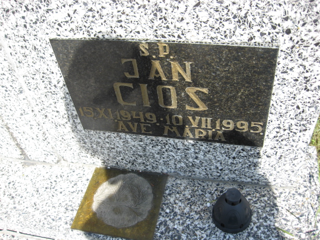 Jan Cios 1949 Świebodzice - Grobonet - Wyszukiwarka osób pochowanych